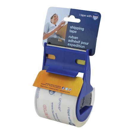 Intertape IPG 2 in. W X 17.5 yd L Shipping Tape with Dispenser 3196
